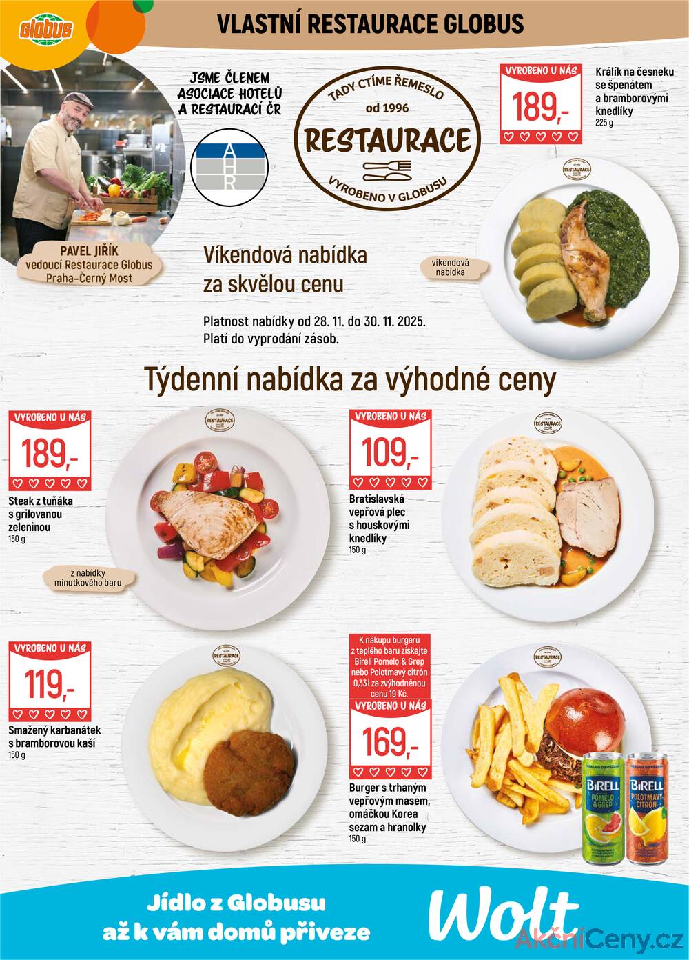 Leták Globus - Akční leták Globus 26.11. - 2.12.2025 - Globus Praha - Centrum Černý Most - strana 7