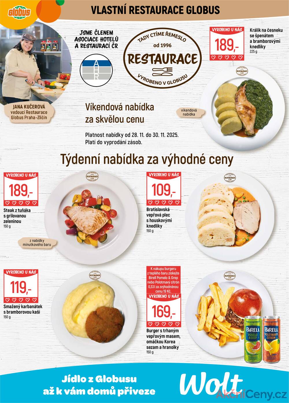 Leták Globus - Akční leták Globus 26.11. - 2.12.2025 - Globus Praha - Zličín - strana 7