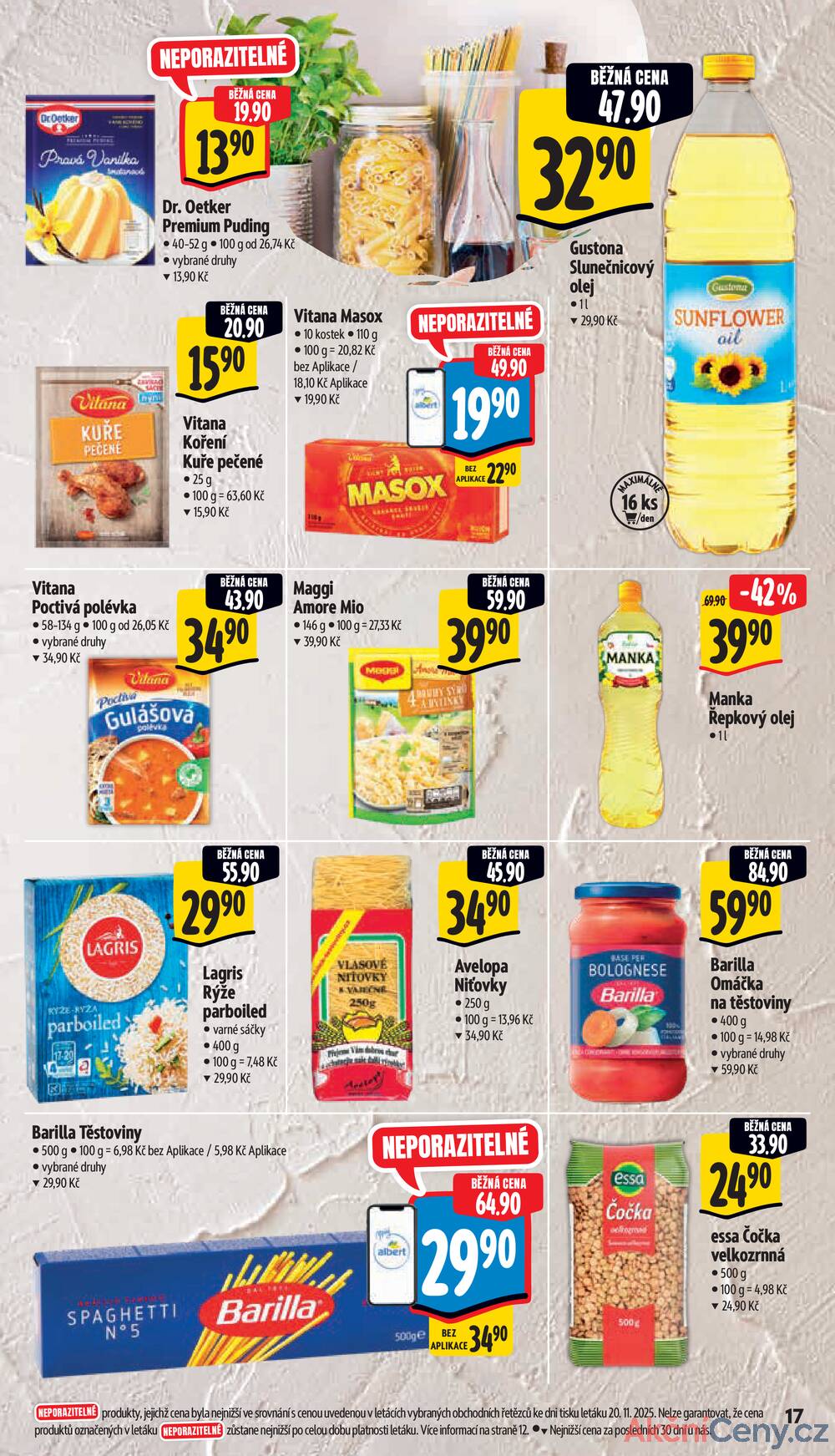 Leták Albert - Albert Supermarket od 26.11. do 2.12.2025 - strana 20 Leták Albert - Albert Supermarket od 26.11. do 2.12.2025 - strana 20