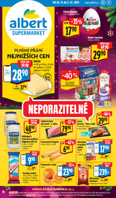 Leták Albert Supermarket Jihomoravský od 26.11. do 2.12.2025
