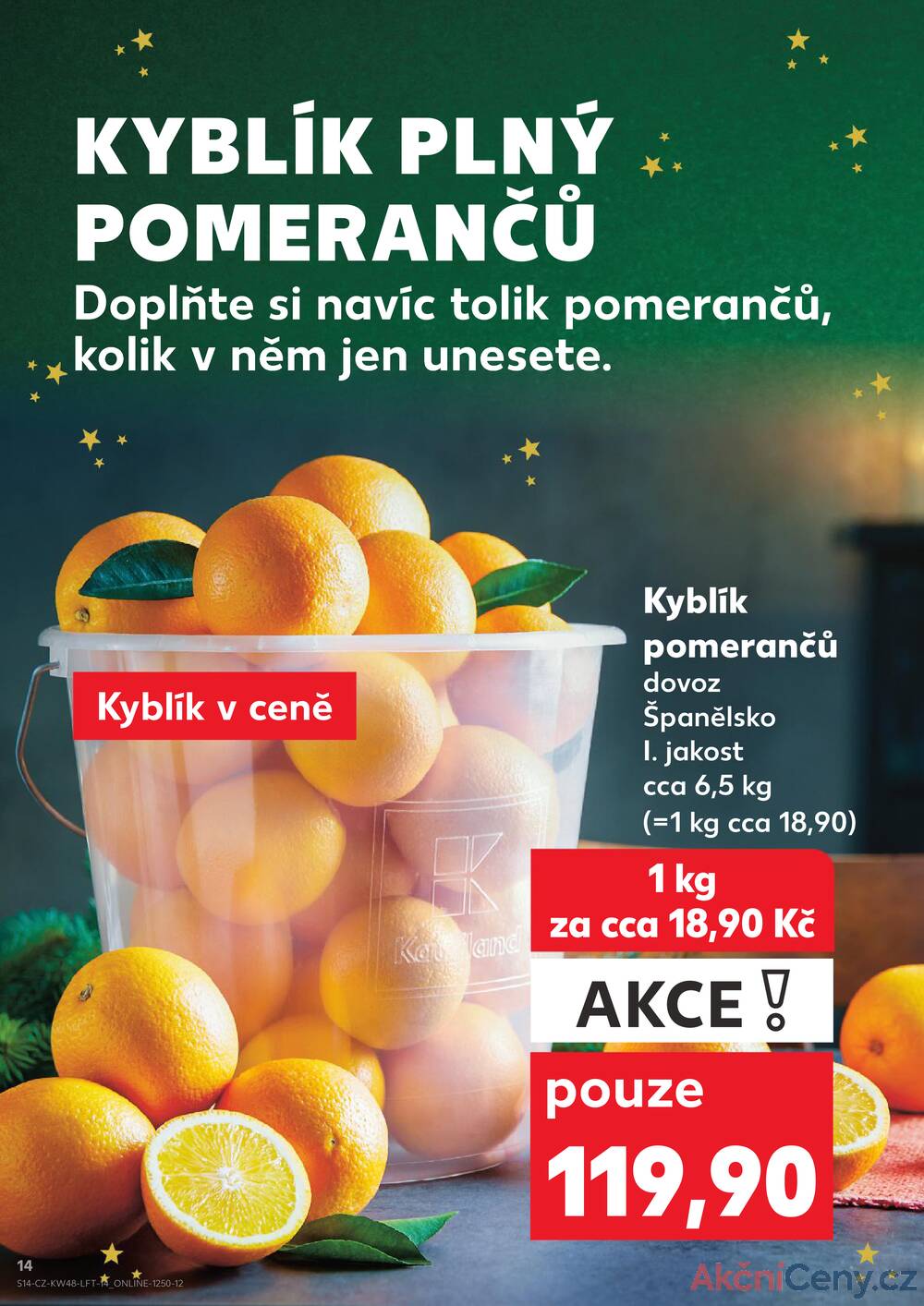 Leták Kaufland - Kaufland 26.11. - 2.12. - Kaufland - Mělník - strana 14