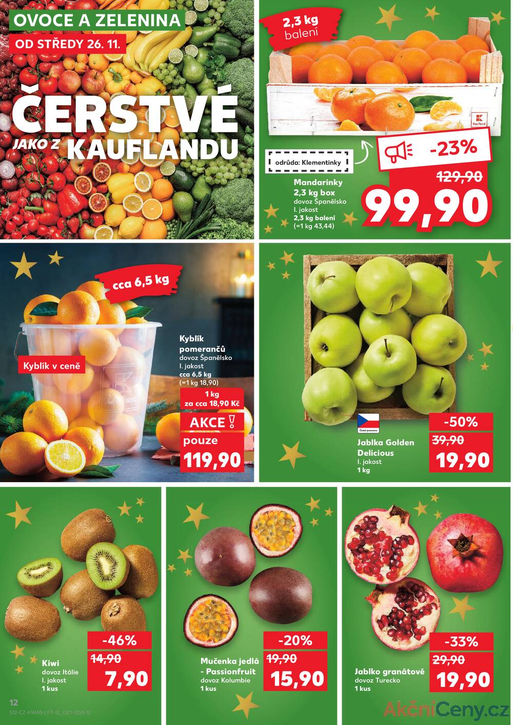 Leták Kaufland - Kaufland 26.11. - 2.12. - Kaufland - Přerov Lýsky - strana 12