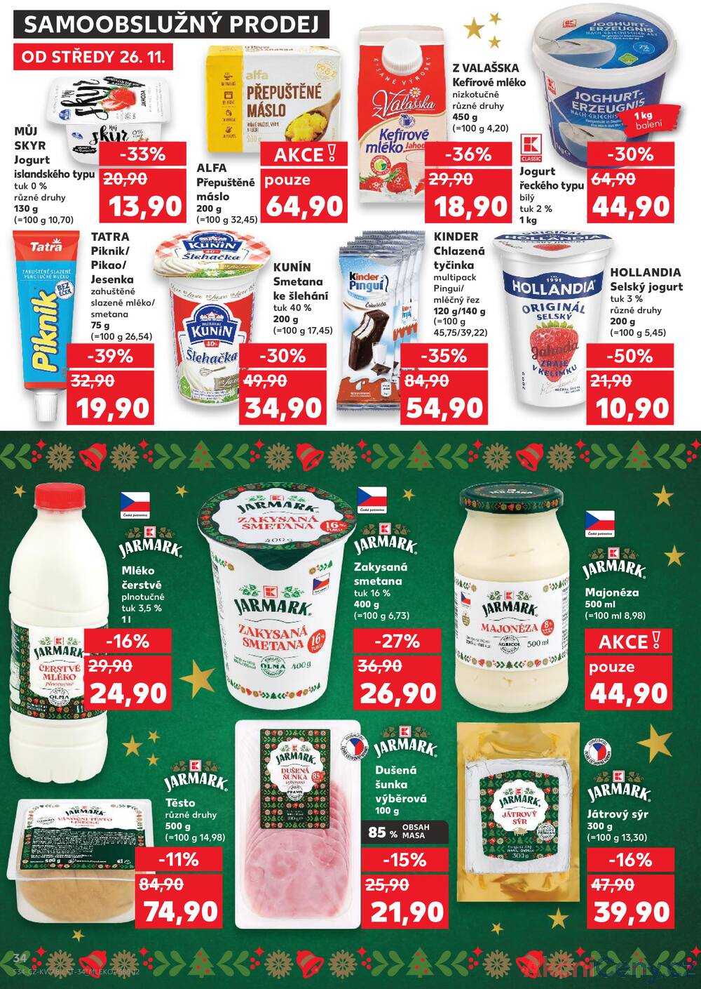 Leták Kaufland - Kaufland 26.11. - 2.12. - Kaufland - Přerov Lýsky - strana 34
