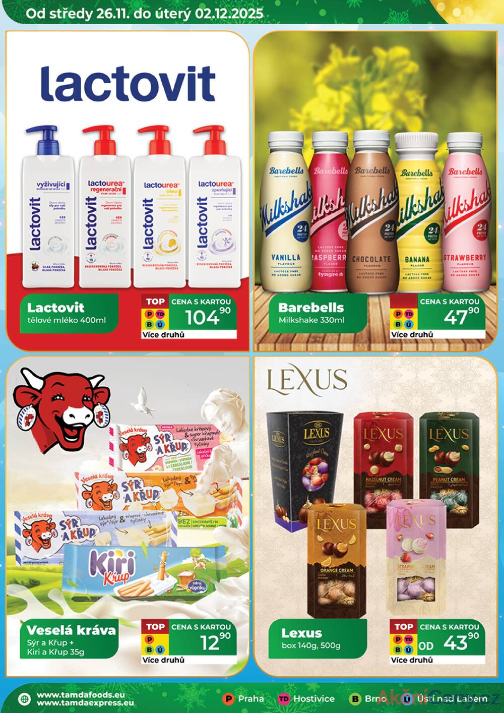 Leták Tamda Foods - Tamda Foods od 26.11. do 2.12.2025 - strana 22