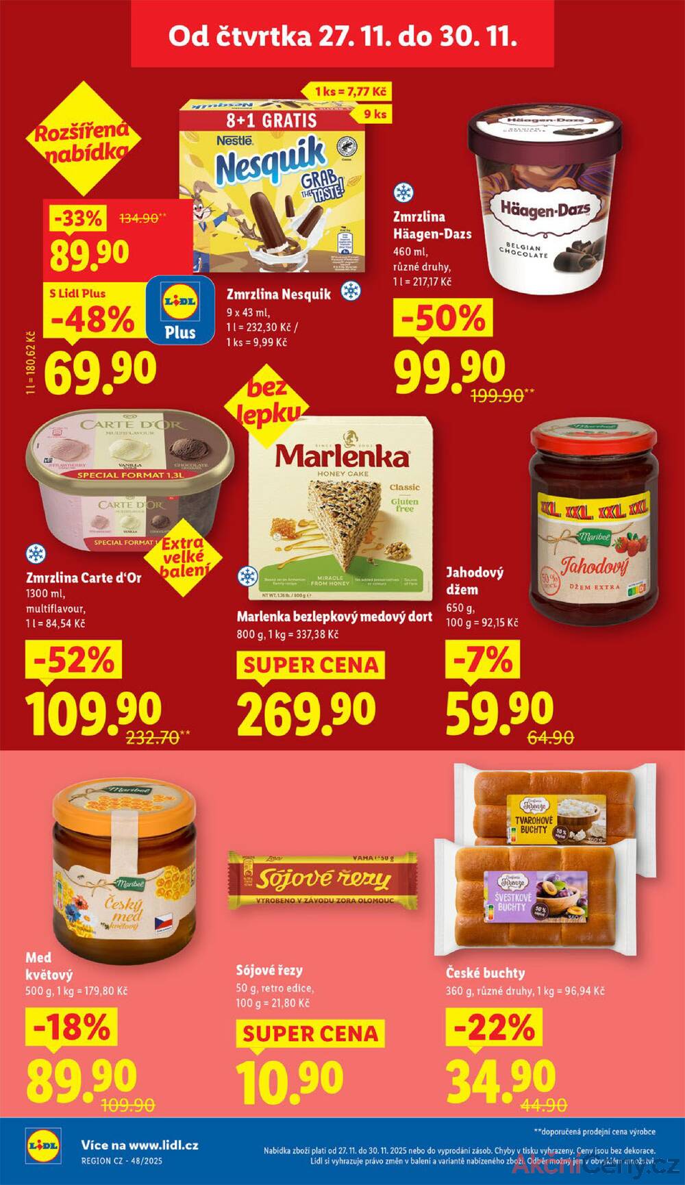 Leták Lidl - Lidl Čtvrtek od 27.11. do 30.11.2025 - strana 42 Leták Lidl - Lidl Čtvrtek od 27.11. do 30.11.2025 - strana 42