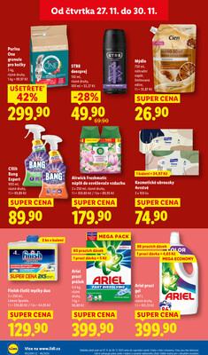 Lidl Čtvrtek od 27.11. do 30.11.2025