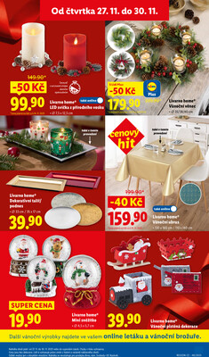 Lidl Čtvrtek od 27.11. do 30.11.2025