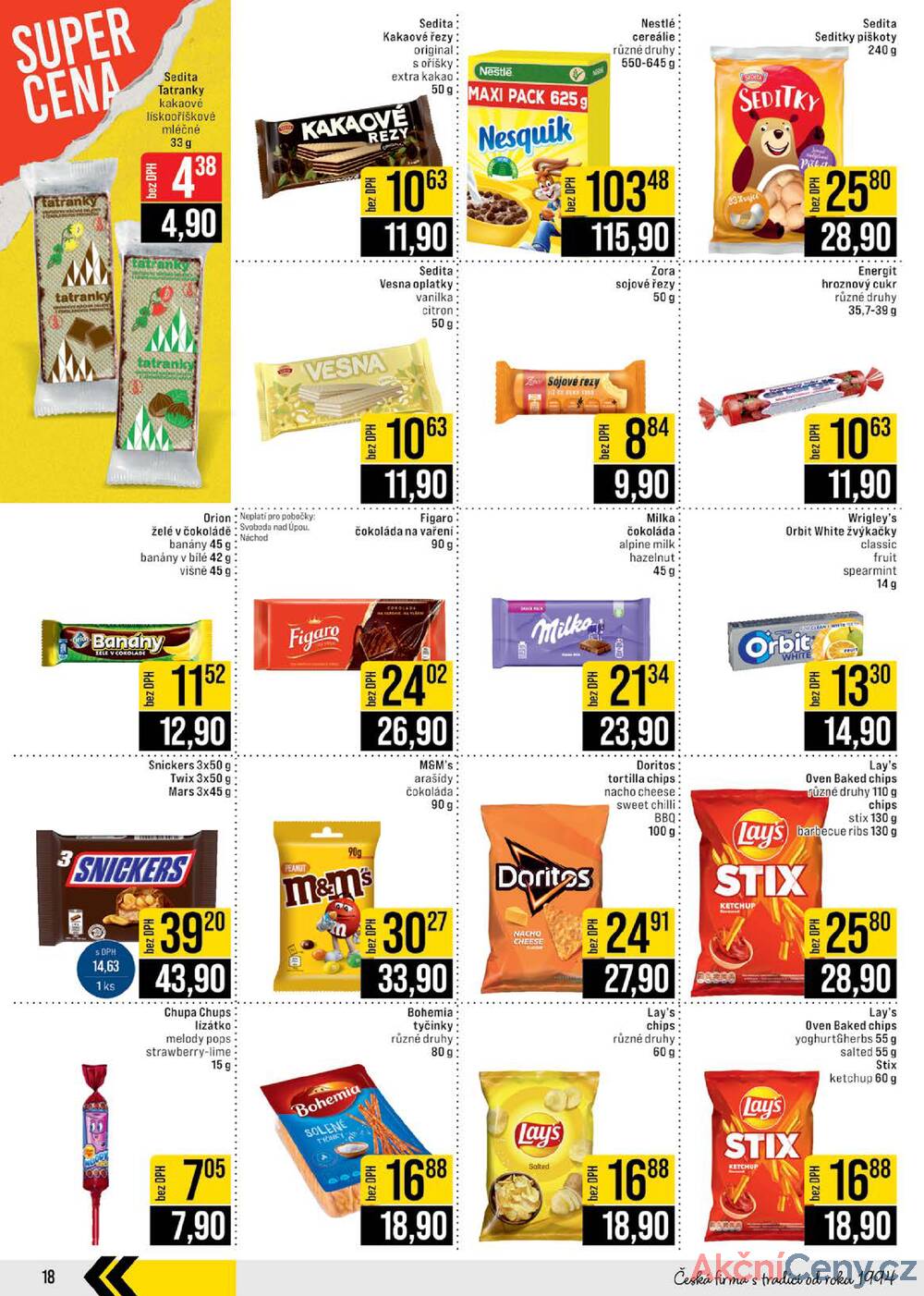 Leták JIP - JIP Cash & Carry České Budějovice, Most, Náchod, Polička, Sušice a Svoboda nad Úpou od 26.11. do 2.12.2025 - strana 18 Leták JIP - JIP Cash & Carry České Budějovice, Most, Náchod, Polička, Sušice a Svoboda nad Úpou od 26.11. do 2.12.2025 - strana 18