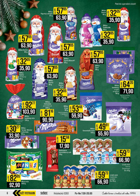 JIP Cash & Carry České Budějovice, Most, Náchod, Polička, Sušice a Svoboda nad Úpou od 26.11. do 2.12.2025