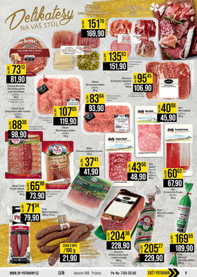 JIP Cash & Carry České Budějovice, Most, Náchod, Polička, Sušice a Svoboda nad Úpou od 26.11. do 2.12.2025