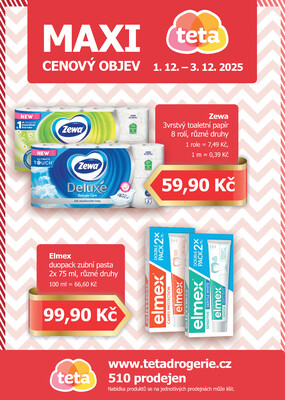 Teta drogerie : 5 letáků