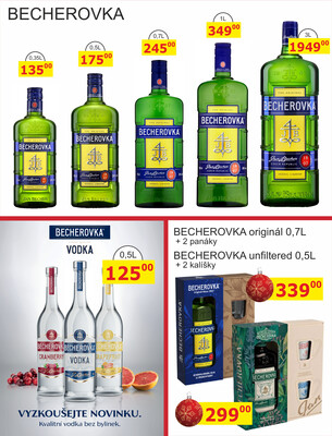 BENE Nápoje od 1.12. do 31.12.2025