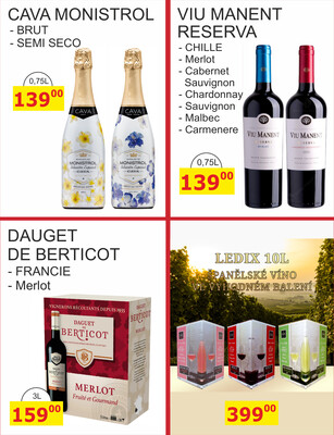 BENE Nápoje od 1.12. do 31.12.2025