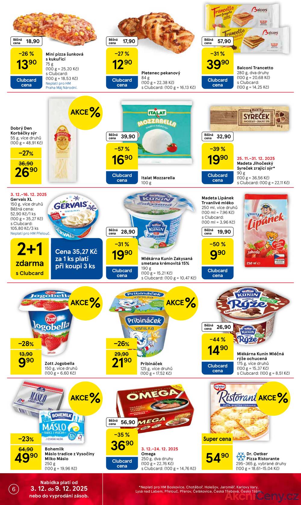 Leták Tesco - Tesco malé hypermarkety od 3.12. do 9.12.2025 - strana 6