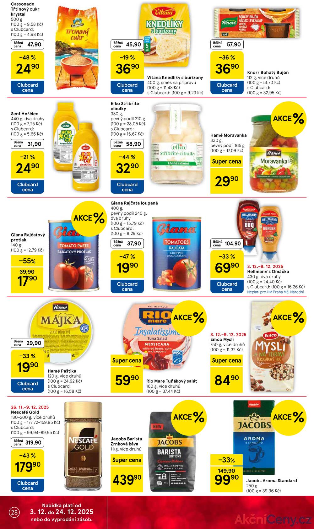 Leták Tesco - Tesco malé hypermarkety od 3.12. do 9.12.2025 - strana 28
