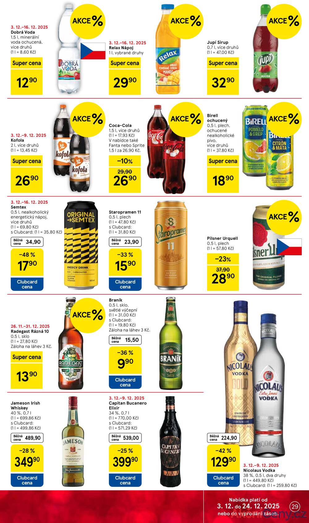 Leták Tesco - Tesco malé hypermarkety od 3.12. do 9.12.2025 - strana 29