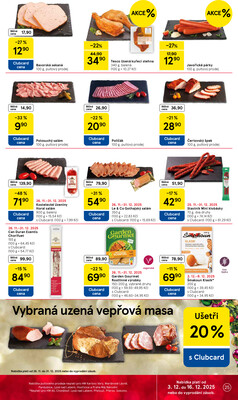 Tesco malé hypermarkety od 3.12. do 9.12.2025