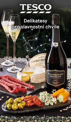 Tesco malé hypermarkety Delikatesy od 1.12. do 31.12.2025