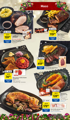Tesco malé hypermarkety Delikatesy od 1.12. do 31.12.2025