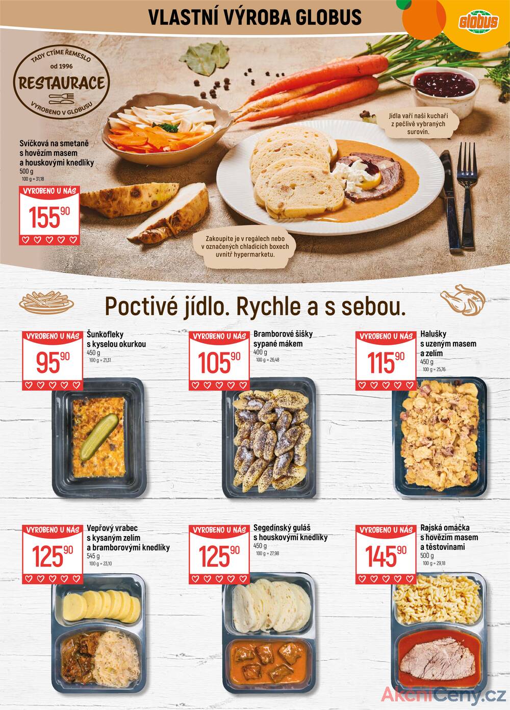 Leták Globus - Akční leták Globus 3.12. - 9.12.2025 - Globus Praha - Centrum Černý Most - strana 8