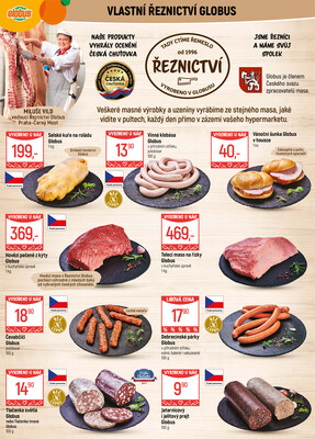 Akční leták Globus 3.12. - 9.12.2025 - Globus Praha - Centrum Černý Most