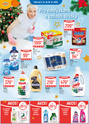 Akční leták Globus 3.12. - 9.12.2025 - Globus Praha - Centrum Černý Most