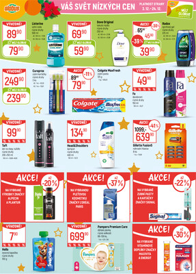 Akční leták Globus 3.12. - 9.12.2025 - Globus Praha - Centrum Černý Most