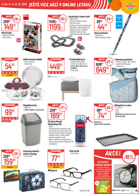 Akční leták Globus 3.12. - 9.12.2025 - Globus Praha - Centrum Černý Most