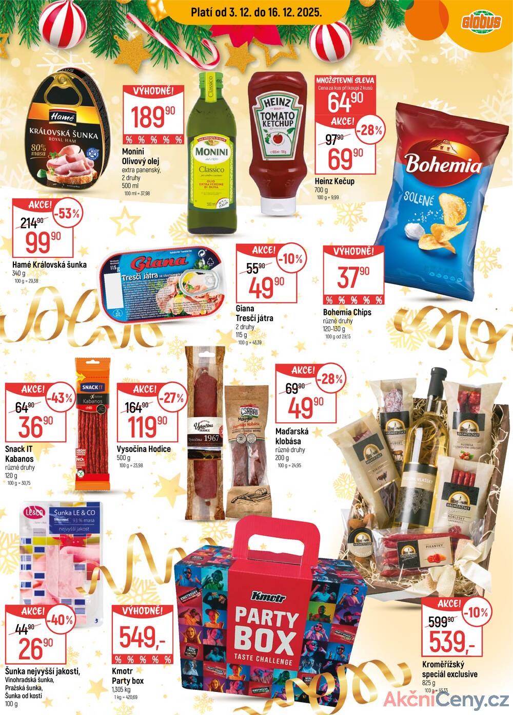 Leták Globus - Akční leták Globus 3.12. - 9.12.2025 - Globus Havířov - strana 13
