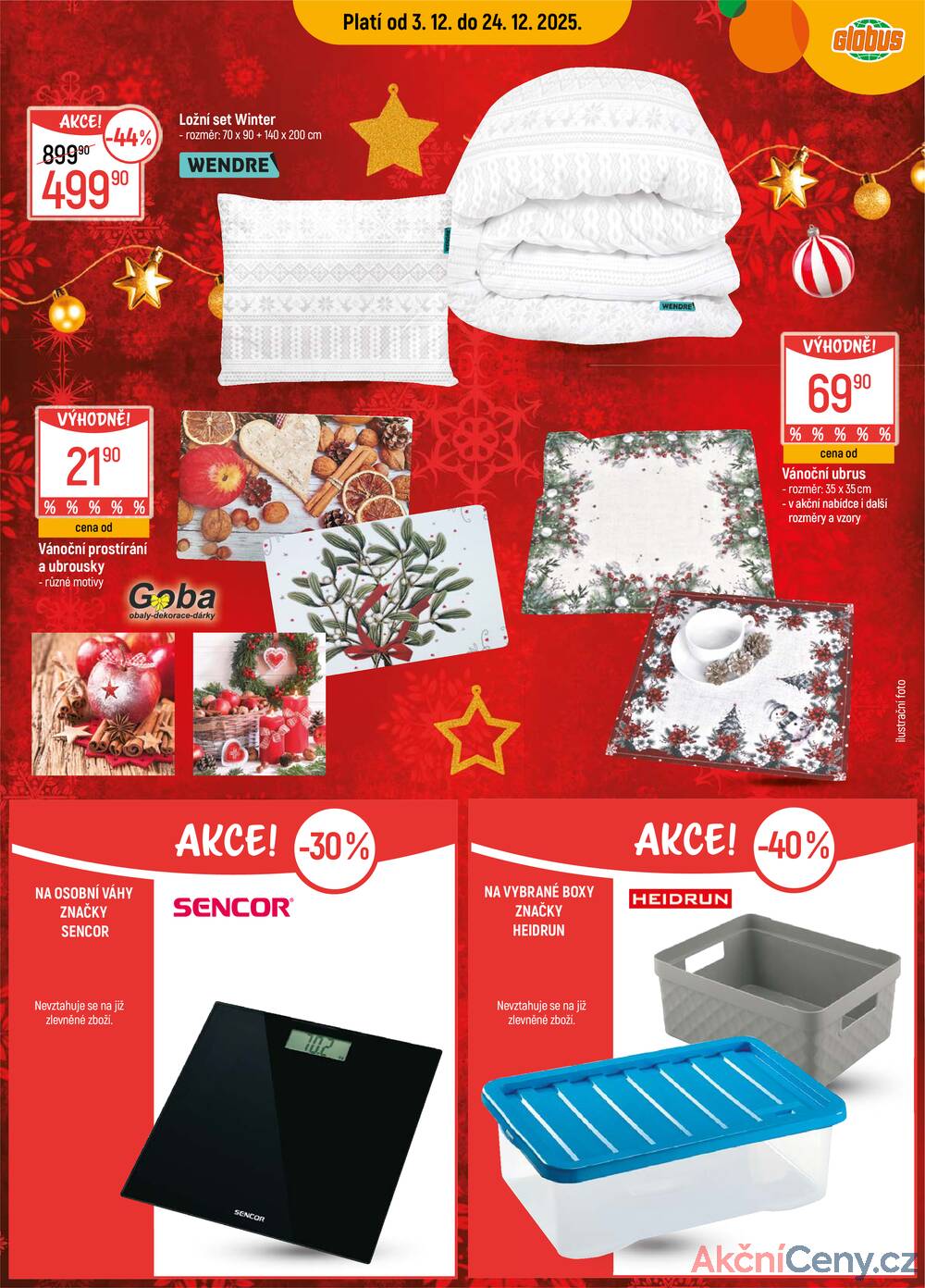 Leták Globus - Akční leták Globus 3.12. - 9.12.2025 - Globus Havířov - strana 19