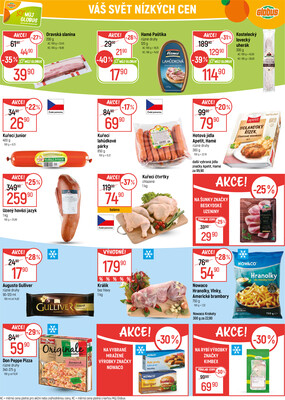 Akční leták Globus 3.12. - 9.12.2025 - Globus Chotíkov u Plzně