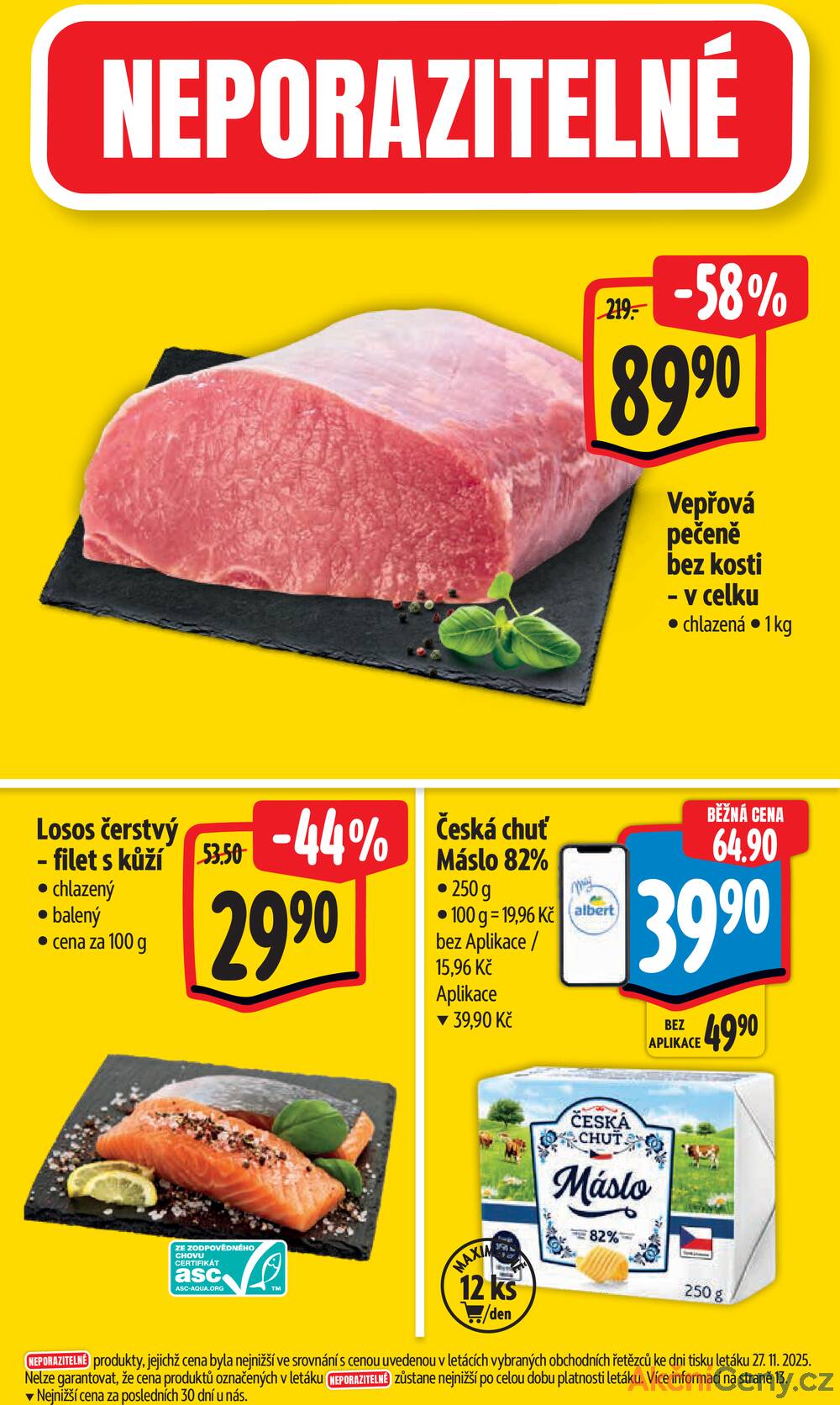 Leták Albert - Albert Supermarket Jihomoravský od 3.12. do 9.12.2025 - strana 3