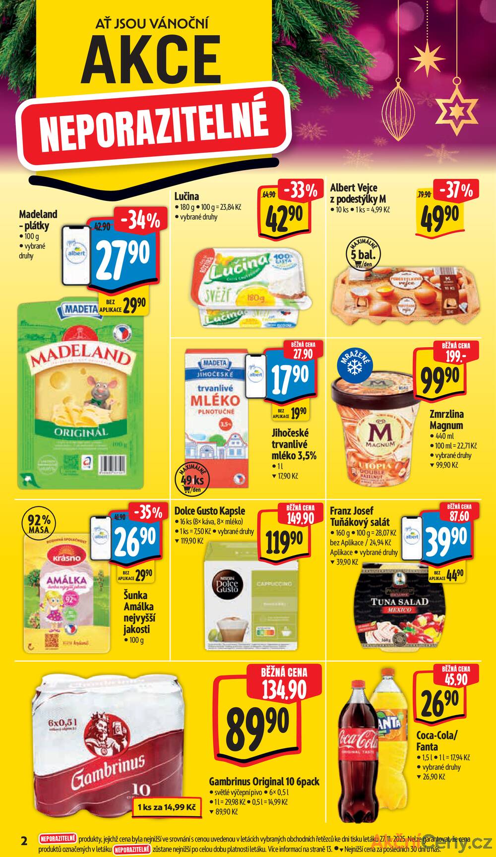 Leták Albert - Albert Supermarket Jihomoravský od 3.12. do 9.12.2025 - strana 6