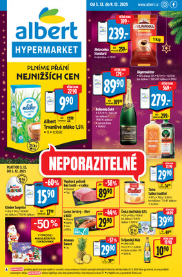 Albert  Hypermarket od 3.12. do 9.12.2025