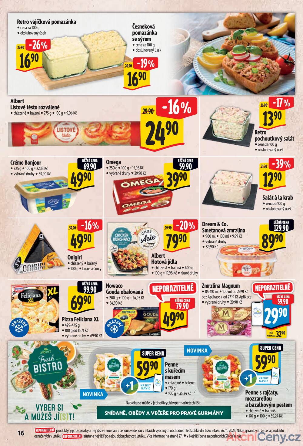 Leták Albert - Albert Hypermarket Jihomoravský od 3.12. do 9.12.2025 - strana 25 Leták Albert - Albert Hypermarket Jihomoravský od 3.12. do 9.12.2025 - strana 25