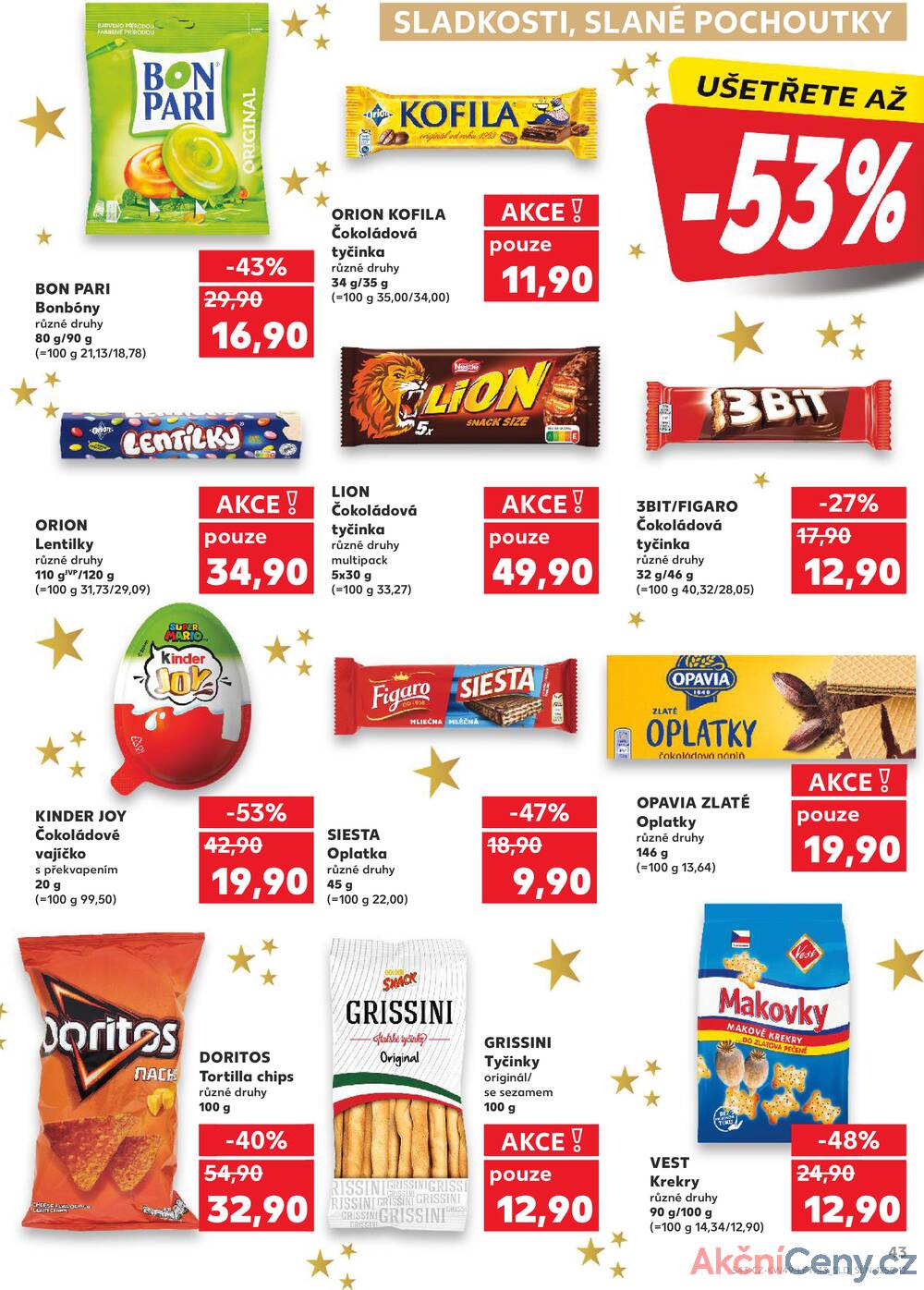Leták Kaufland - Kaufland 3.12. - 9.12. - Kaufland Humpolec - strana 43