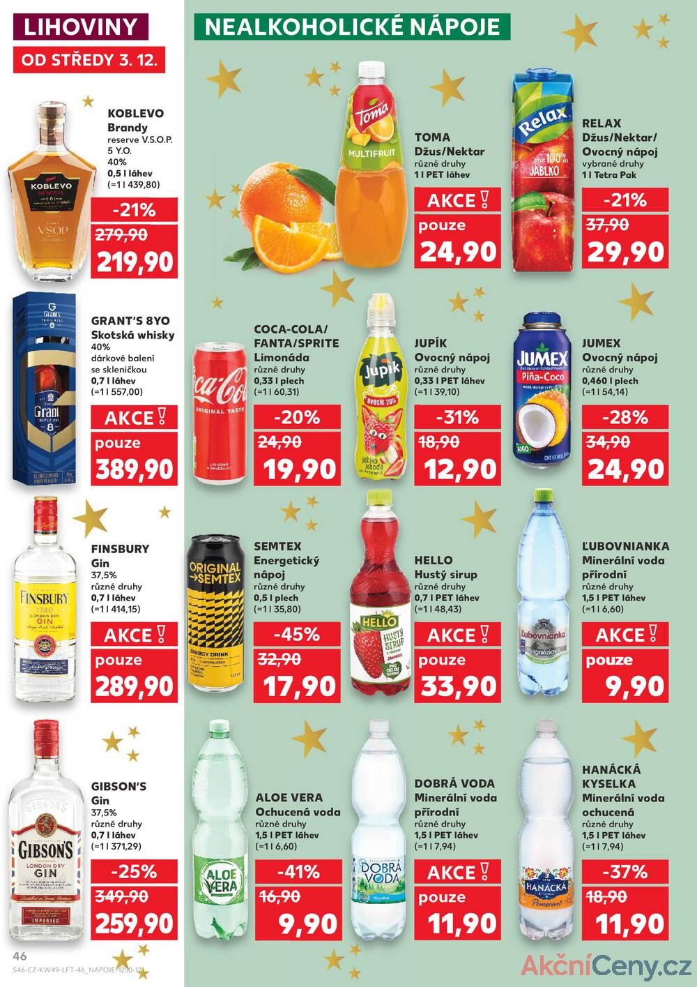 Leták Kaufland - Kaufland 3.12. - 9.12. - Kaufland Humpolec - strana 46