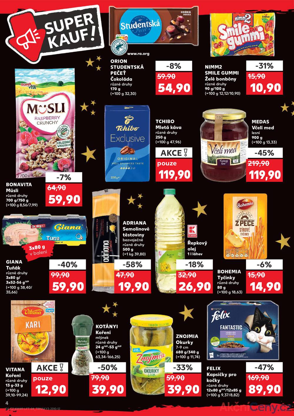 Leták Kaufland - Kaufland 3.12. - 9.12. - Kaufland - Karviná - strana 4 Leták Kaufland - Kaufland 3.12. - 9.12. - Kaufland - Karviná - strana 4