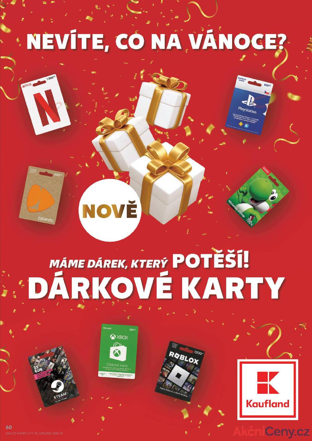 Leták Kaufland - Kaufland 3.12. - 9.12. - Kaufland - Ostrava - Zábřeh - strana 60