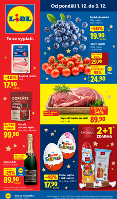 Lidl od 1.12. do 7.12.2025