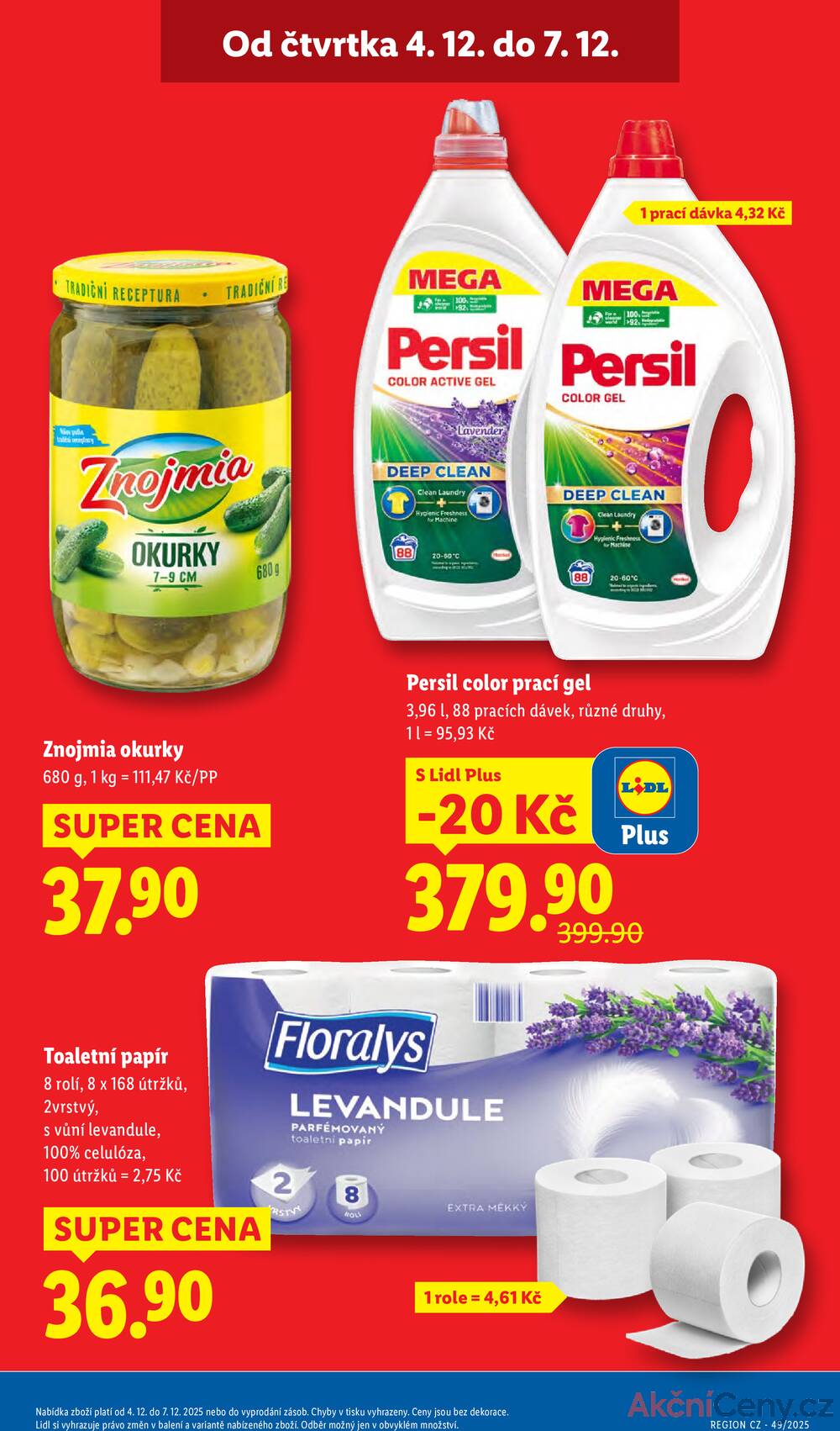 Leták Lidl - Lidl Čtvrtek od 4.12. do 7.12.2025 - strana 3
