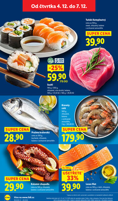 Lidl Čtvrtek od 4.12. do 7.12.2025