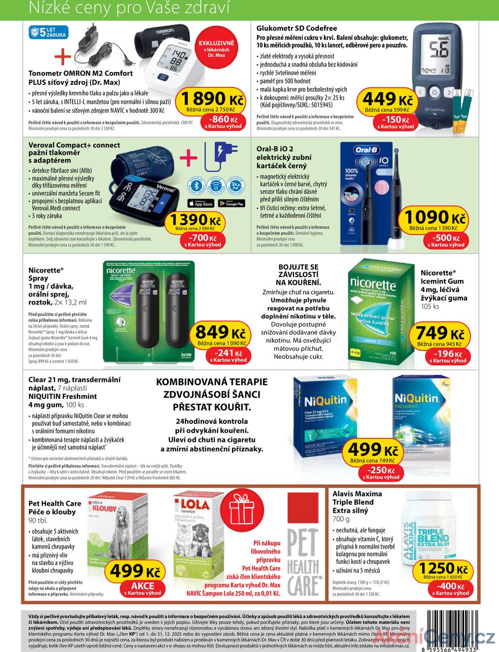 Leták Dr.Max - Dr.Max od 1.12. do 31.12.2025 - strana 16