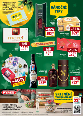 Billa  od 3.12. do 9.12.2025