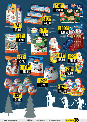 JIP Cash & Carry Brno, Praha, Ostrava, Jilemnice, Pardubice, Ostrava, Karlovy Vary, Olomouc a Zlín od 3.12. do 9.12.2025