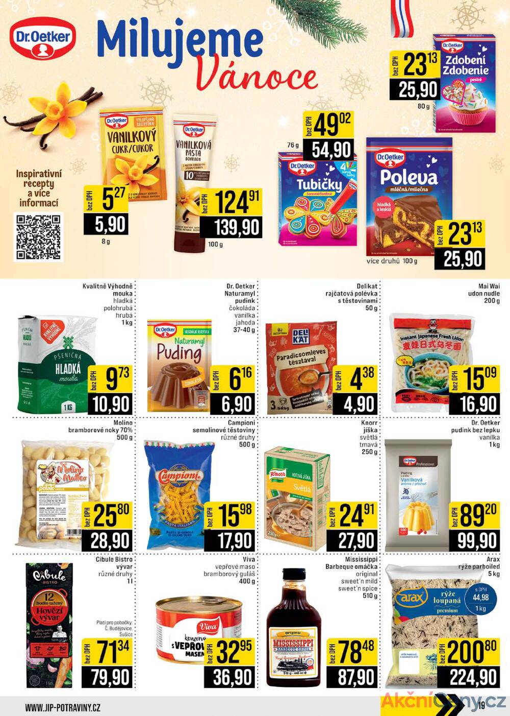 Leták JIP - JIP Cash & Carry České Budějovice, Most, Náchod, Polička, Sušice a Svoboda nad Úpou od 3.12. do 9.12.2025 - strana 19