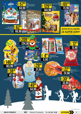 JIP Cash & Carry České Budějovice, Most, Náchod, Polička, Sušice a Svoboda nad Úpou od 3.12. do 9.12.2025
