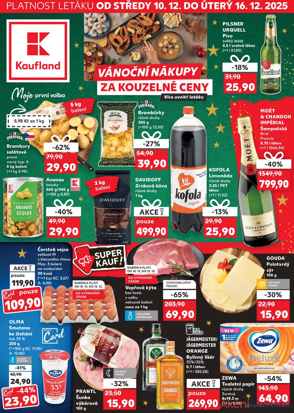 Leták Kaufland - Kaufland 10.12. - 16.12. - Kaufland Praha-Barrandov - strana 1 Leták Kaufland - Kaufland 10.12. - 16.12. - Kaufland Praha-Barrandov - strana 1