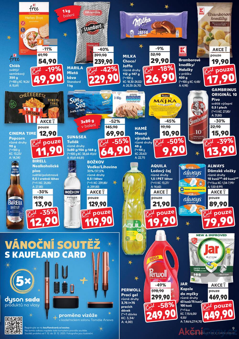 Leták Kaufland - Kaufland 10.12. - 16.12. - Kaufland - Praha 8 (Libeň) - strana 9 Leták Kaufland - Kaufland 10.12. - 16.12. - Kaufland - Praha 8 (Libeň) - strana 9