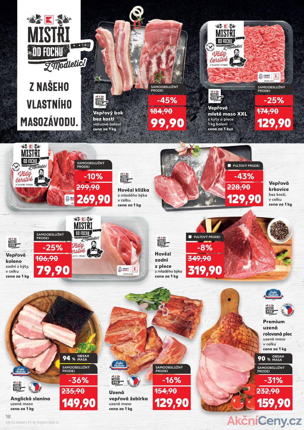 Leták Kaufland - Kaufland 10.12. - 16.12. - Kaufland - Praha 8 (Libeň) - strana 18